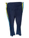 Splits 59 Size M Navy & Yellow Nylon Blend High Waist Side Stripe Flare Leggings Navy & Yellow / M