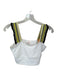 FP Movement Size S White & yellow Polyester ruffles Keyhole Cropped Athletic Top White & yellow / S