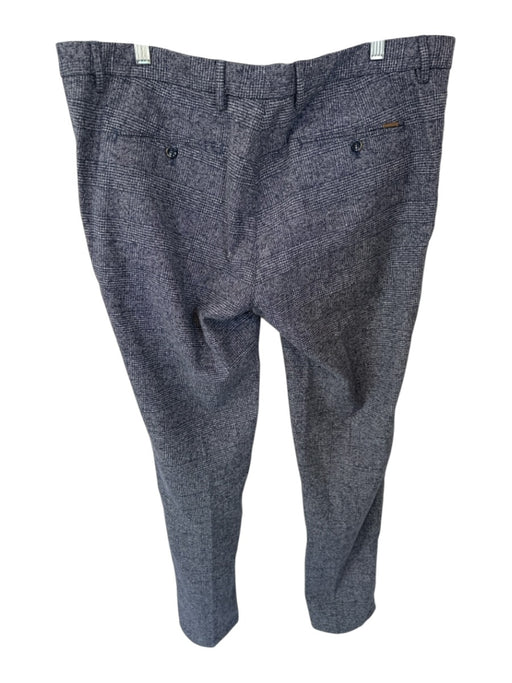 Massimo Dutti Size 38 Blue Sable Square Men's Pants Blue / 38