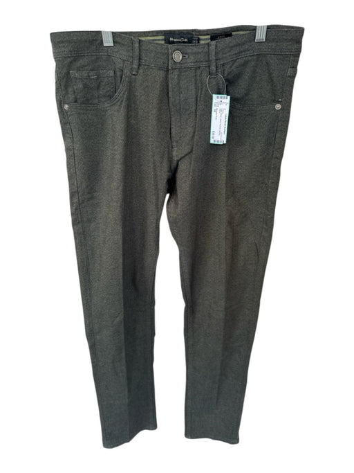 Massimo Dutti Size 38 Dark Green Sable Pockets Men's Pants Dark Green / 38
