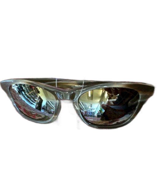 Maui Jim Brown & Tan Acetate Rectangle Mirrored Sunglasses Brown & Tan