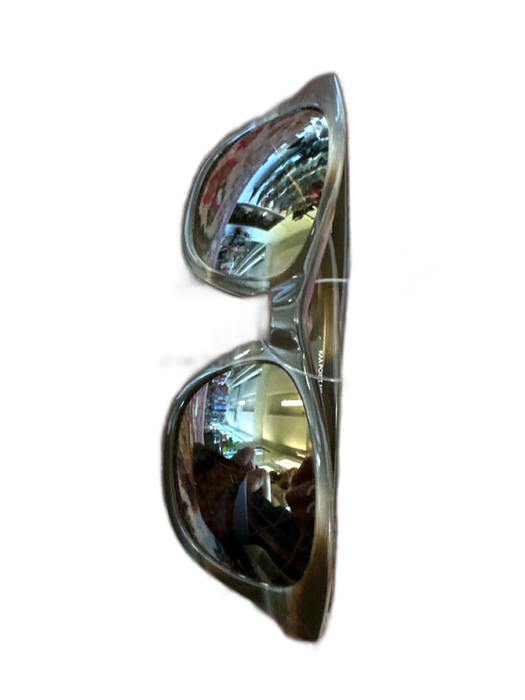Maui Jim Brown & Tan Acetate Rectangle Mirrored Sunglasses Brown & Tan