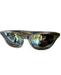 Maui Jim Brown & Tan Acetate Rectangle Mirrored Sunglasses Brown & Tan