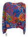 Alden Adair Size S Blue, Orange, pink Long Sleeve Abstract Floral Pant Set Blue, Orange, pink / S