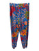 Alden Adair Size S Blue, Orange, pink Long Sleeve Abstract Floral Pant Set Blue, Orange, pink / S