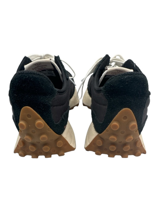 New Balance Shoe Size 6.5 Black, White & Brown Suede & Synthetic Logo Sneakers Black, White & Brown / 6.5