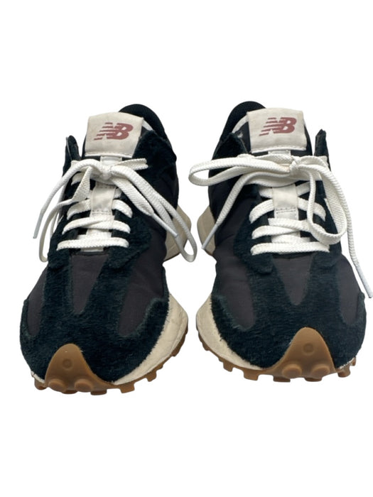 New Balance Shoe Size 6.5 Black, White & Brown Suede & Synthetic Logo Sneakers Black, White & Brown / 6.5