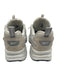Reebok Shoe Size 7 White & Gray Suede & Synthetic Platform Lace Up Sneakers White & Gray / 7