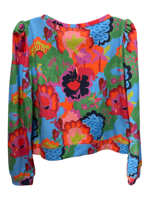 Alden Adair Size Small Green, Pink, Orange & Black Long Sleeve Side Zip Pant Set Green, Pink, Orange & Black / Small