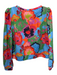 Alden Adair Size Small Green, Pink, Orange & Black Long Sleeve Side Zip Pant Set Green, Pink, Orange & Black / Small