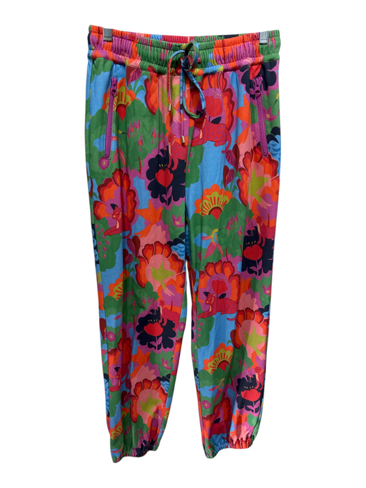 Alden Adair Size Small Green, Pink, Orange & Black Long Sleeve Side Zip Pant Set Green, Pink, Orange & Black / Small