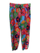 Alden Adair Size Small Green, Pink, Orange & Black Long Sleeve Side Zip Pant Set Green, Pink, Orange & Black / Small
