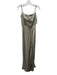 Birdy Grey Size S Green Polyester Spaghetti Strap Back Zip Dress Green / S