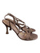 Circus NY Shoe Size 11 Mauve Manmade Material Strappy Rhinestone High Heel Shoes Mauve / 11