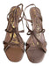 Circus NY Shoe Size 11 Mauve Manmade Material Strappy Rhinestone High Heel Shoes Mauve / 11