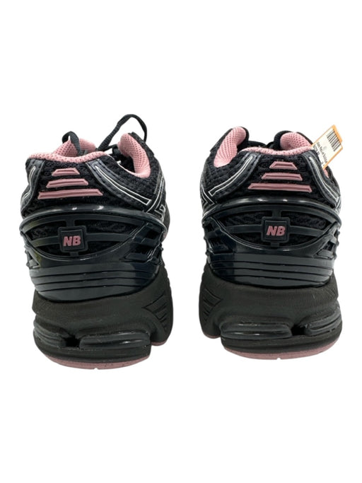 New Balance Shoe Size 8 Navy Blue & Pink Synthetic Leather trim Lace Up Sneakers Navy Blue & Pink / 8
