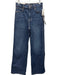 Veronica Beard Size 27 Dark Wash Cotton Denim High Rise Contrast Stitch Jeans Dark Wash / 27