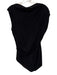 Veronica Beard Size 2 Black Viscose Sleeveless Asymmetric Neckline Top Black / 2