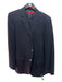 Hugo Boss Navy Blue Solid 2 Button Men's Suit Navy Blue / Est L