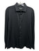 Mizzen + Main Size Est L Black Polyester Button Down Men's Long Sleeve Shirt Black / Est L