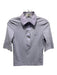 Burberry London Size S Light Purple Supima Cotton Short Sleeve 1/4 Button Top Light Purple / S
