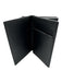 Montblanc Box Incl Black Saffiano Leather Silver Hardware Card Holder Wallet Black