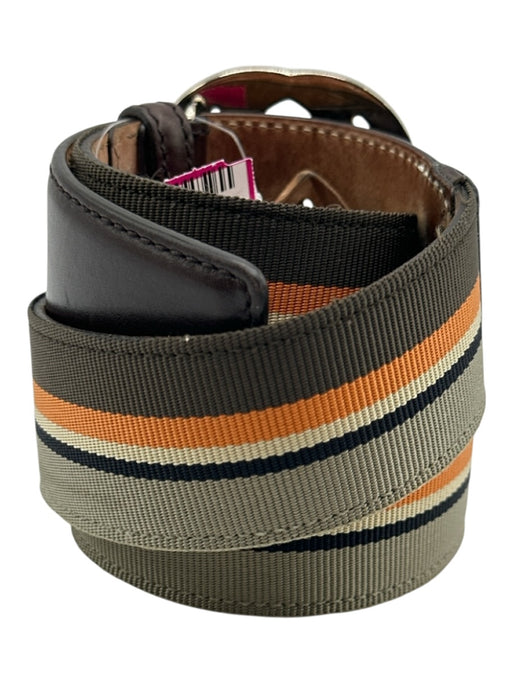 Gucci AS IS Brown & Multi Men's Belt Brown & Multi