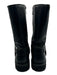 Harley Davidson Shoe Size 10.5 AS IS Black & Silver Leather Boot Men's Shoes Black & Silver / 10.5