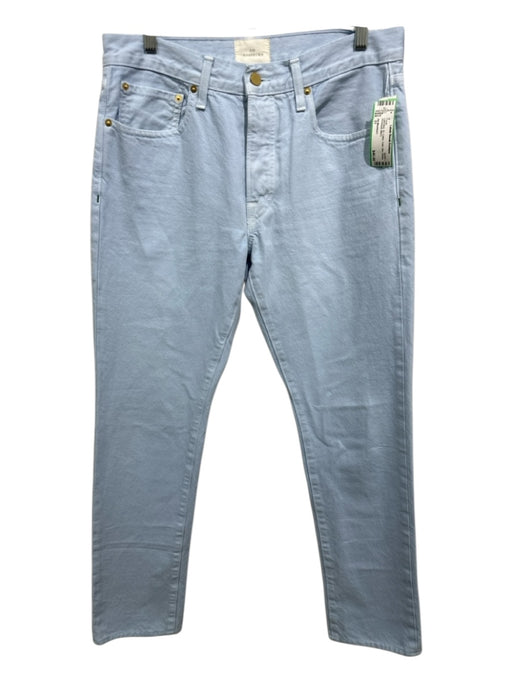 Sid Mashburn Size 31 Light blue Cotton Solid Slim Khakis Men's Pants Light blue / 31