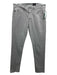 AG Size Est 28 Gray Cotton Blend Solid Slim Khakis Men's Pants Gray / Est 28