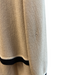 St John Size 6/8 Beige & Black No Fabric Tag Knit Gold Hardware Skirt Set Beige & Black / 6/8