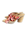 Botkier Shoe Size 10 Pink & Beige Leather & Manmade Pointed Toe Canvas Shoes Pink & Beige / 10