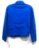 L'agence Size L Blue Cotton Blend Denim Button Front Long Sleeve Collared Jacket Blue / L