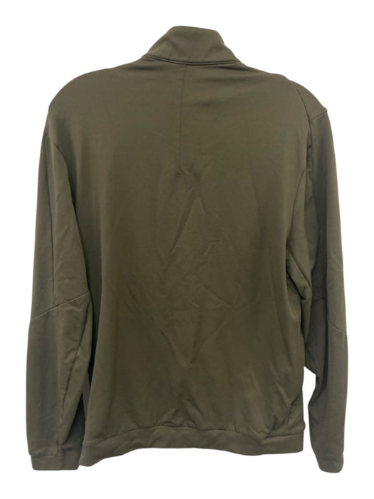 Lululemon Size XS Olive Green Synthetic Solid Zip UP Athleisure Men's Jacket Olive Green / XS