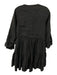 Hyacinth House Size S Black Tencel & Polyester Long puff sleeve Pintuck Dress Black / S