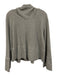 Lululemon Size S Gray Cotton Blend Long Sleeve Textured Hood Sweater Gray / S