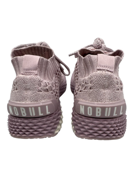 Nobull Shoe Size 8.5 Light Purple Synthetic Knit Lace Up Athletic Sneakers Light Purple / 8.5