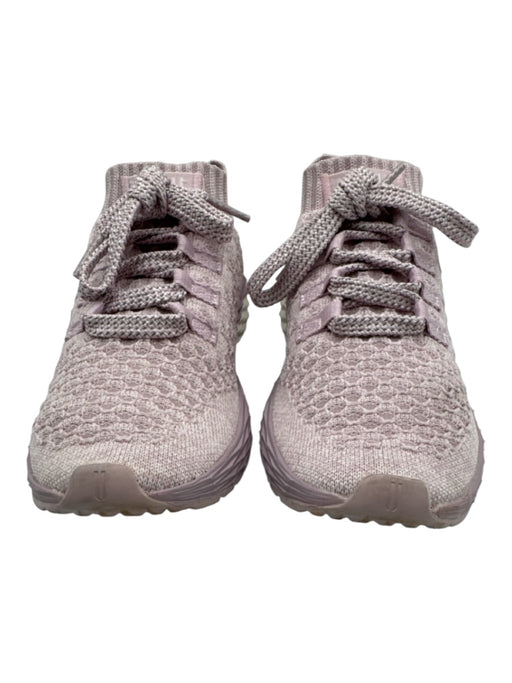 Nobull Shoe Size 8.5 Light Purple Synthetic Knit Lace Up Athletic Sneakers Light Purple / 8.5