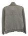 Patagonia Size M Gray & Brown Quilted Mock Neck Snap Button Pull Over Jacket Gray & Brown / M