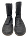 Ugg Shoe Size 10 Box incl. Black Leather Shearling Detail Men's Boots Black / 10