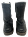 Ugg Shoe Size 10 Box incl. Black Leather Shearling Detail Men's Boots Black / 10
