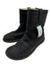Ugg Shoe Size 10 Box incl. Black Leather Shearling Detail Men's Boots Black / 10