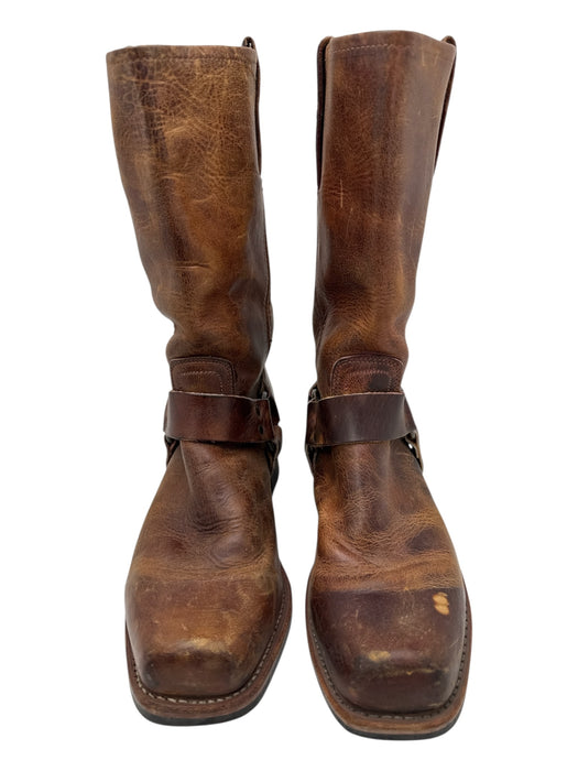 Frye Shoe Size 10 AS IS Brown Leather Harness Boot Men's Shoes Brown / 10