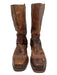 Frye Shoe Size 10 AS IS Brown Leather Harness Boot Men's Shoes Brown / 10