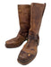 Frye Shoe Size 10 AS IS Brown Leather Harness Boot Men's Shoes Brown / 10