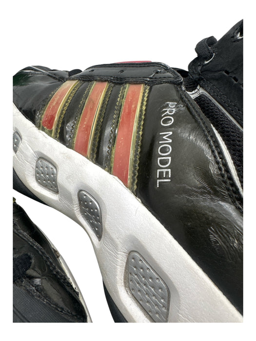 Adidas Shoe Size 10 AS IS Black, Red & White Synthetic Men's Shoes Black, Red & White / 10