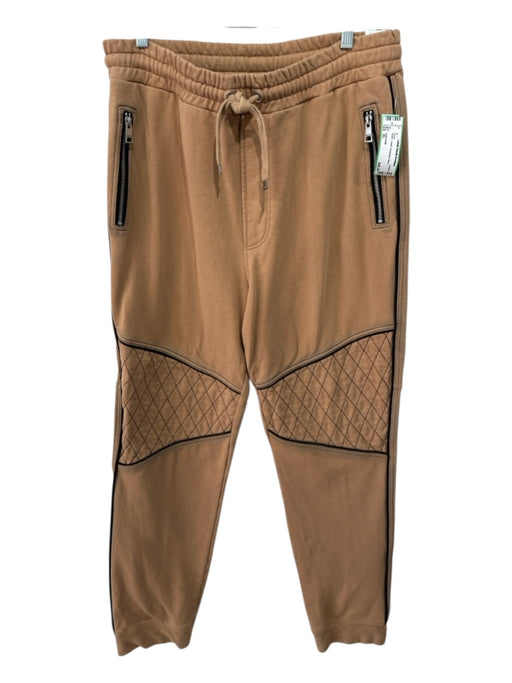 Justcavalli Size XL Brown Cotton Men's Pants Brown / XL