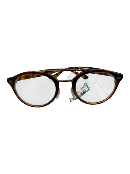 Ray Ban AS IS Brown Tortoise Prescription Men's Sunglasses Brown