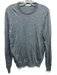Suitsupply Size L Gray Wool Long Sleeve Men's Sweater Gray / L