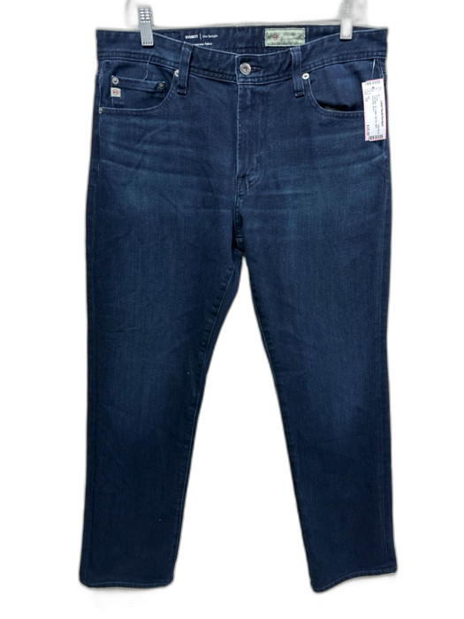 AG Size 32 Dark Blue Cotton Zip Fly Jean Men's Pants Dark Blue / 32